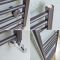 Milano Ive - Carbon Grey Straight Heated Towel Rail - Choice of Size
