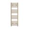 Milano Ive - Natural Brass Straight Heated Towel Rail - Choice of Size
