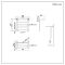 Milano Pendle - Chrome Heated Towel Rail with Heated Shelf - 494mm x 532mm