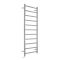 Milano Esk Electric - Chrome Stainless Steel Flat Heated Towel Rail - 1200mm x 500mm
