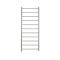 Milano Esk Electric - Chrome Stainless Steel Flat Heated Towel Rail - 1200mm x 500mm