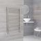 Milano Esk - Stainless Steel Flat Heated Towel Rail - 800mm x 500mm