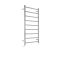 Milano Esk Electric - Chrome Stainless Steel Flat Heated Towel Rail - 1000mm x 600mm