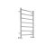 Milano Esk - Stainless Steel Flat Heated Towel Rail - 800mm x 600mm