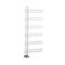 Milano Pars - Aluminium White Designer Heated Towel Rail - 1200mm x 500mm