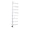 Milano Pars - Aluminium White Designer Heated Towel Rail - 1600mm x 500mm