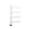 Milano Pars - Aluminium White Designer Heated Towel Rail - 800mm x 500mm