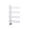 Milano Pars - Aluminium White Designer Heated Towel Rail - 800mm x 500mm