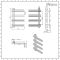 Milano Pars - Aluminium White Designer Heated Towel Rail - 800mm x 500mm