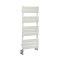 Milano Lustro Dual Fuel - Designer White Flat Panel Heated Towel Rail - 975mm x 450mm
