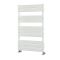 Milano Lustro - Designer White Flat Panel Heated Towel Rail - 975mm x 600mm