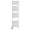 Milano Lustro Dual Fuel - Designer White Flat Panel Heated Towel Rail - 1500mm x 450mm