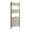 Milano Esk - Brushed Brass Flat Heated Towel Rail - 1200mm x 500mm