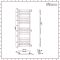 Milano Lustro - Designer Brushed Brass Flat Panel Heated Towel Rail - 1600mm x 500mm