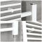 Milano Ive Electric - White Straight Heated Towel Rail - 800mm x 500mm