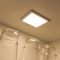 VEW Slim - Square LED Cabinet Panel Light - 3-Light Kit (Includes Power Driver) - Choice of Finish & Temperature