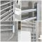 Milano Kent Electric - Chrome Straight Heated Towel Rail - 1200mm x 1000mm