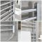 Milano Kent Electric - Chrome Straight Heated Towel Rail - 1800mm x 500mm