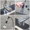Milano Mirage - Modern Pull Down Spray Kitchen Mixer Tap - Chrome