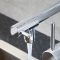 Milano Mirage - Modern Pull Down Spray Kitchen Mixer Tap - Chrome