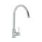 Milano Elizabeth - Single Lever Traditional Kitchen Mixer Tap - Chrome and White