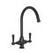 Milano Elizabeth - Traditional Kitchen Mixer Tap - Black