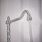 Milano Elizabeth - Single Lever Classic Kitchen Mixer Tap - Chrome and White
