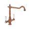 Milano Elizabeth - Classic Kitchen Mixer Tap - Brushed Copper