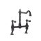 Milano Elizabeth - Classic Cranked Bridge Kitchen Mixer Tap - Choice of Finish