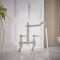 Milano Elizabeth - Classic Cranked Bridge Kitchen Mixer Tap - Choice of Finish