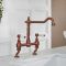 Milano Elizabeth - Classic Cranked Bridge Kitchen Mixer Tap - Choice of Finish