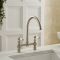 Milano Elizabeth - Traditional Bridge Kitchen Mixer Tap - Choice of Finish
