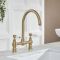 Milano Elizabeth - Traditional Bridge Kitchen Mixer Tap - Choice of Finish