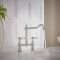 Milano Elizabeth - Classic Bridge Kitchen Mixer Tap - Choice of Finish