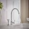 Milano Elizabeth - Single Lever Traditional Kitchen Mixer Tap with Pull-Out Spray - Choice of Finish