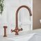 Milano Elizabeth - Traditional Kitchen Mixer Tap with Pull-Out Spray - Choice of Finish