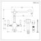 Milano Elizabeth - Classic Kitchen Mixer Tap with Pull-Out Spray - Chrome and Black