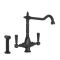 Milano Elizabeth - Classic Kitchen Mixer Tap with Pull-Out Spray - Choice of Finish