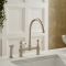Milano Elizabeth - Traditional Bridge Kitchen Mixer Tap with Pull-Out Spray - Choice of Finish
