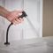 Milano Elizabeth - Classic Bridge Kitchen Mixer Tap with Pull-Out Spray - Black