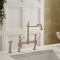 Milano Elizabeth - Classic Bridge Kitchen Mixer Tap with Pull-Out Spray - Choice of Finish