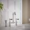 Milano Elizabeth - Classic Bridge Kitchen Mixer Tap with Pull-Out Spray - Choice of Finish