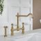 Milano Elizabeth - Classic Bridge Kitchen Mixer Tap with Pull-Out Spray - Choice of Finish