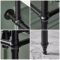 Milano Richmond - 560mm Traditional Basin and Black Washstand - (1 Tap-Hole)