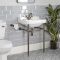 Milano Richmond - 560mm Traditional Basin and Washstand - Oil Rubbed Bronze (1 Tap-Hole)