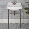 Milano Richmond - 560mm Traditional Basin and Washstand - Oil Rubbed Bronze (1 Tap-Hole)
