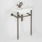 Milano Richmond - 500mm Traditional Basin and Washstand - Oil Rubbed Bronze (1 Tap-Hole)