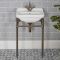 Milano Richmond - 500mm Traditional Basin and Washstand - Oil Rubbed Bronze (1 Tap-Hole)