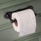 Milano Elizabeth - Traditional Toilet Roll Holder - Black