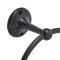 Milano Elizabeth - Traditional Towel Ring - Black